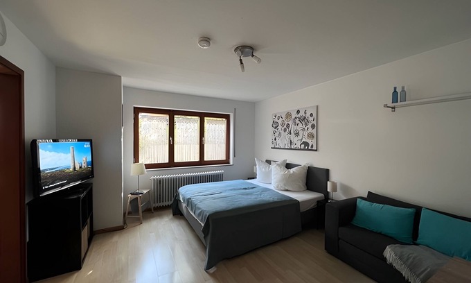 Wolfenweiler Apartment | Apartment with 35sqm, 1 living/bedroom for max. 2 adults + 1 infant