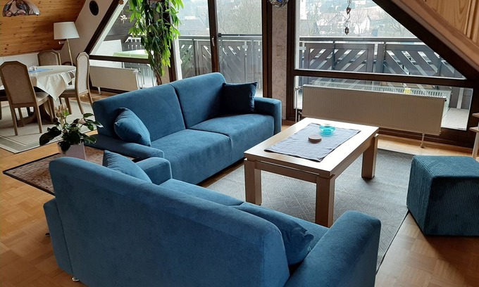 Finnentrop Apartment | Apartment with balcony, 90sqm, 2 bedrooms, max. 5 persons (4 adults)
