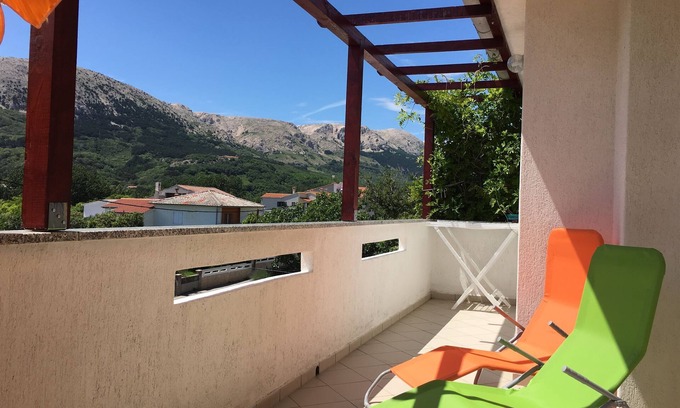 Jurandvor Apartment | Apartments Bruno (17151-A2) - Baska - island Krk