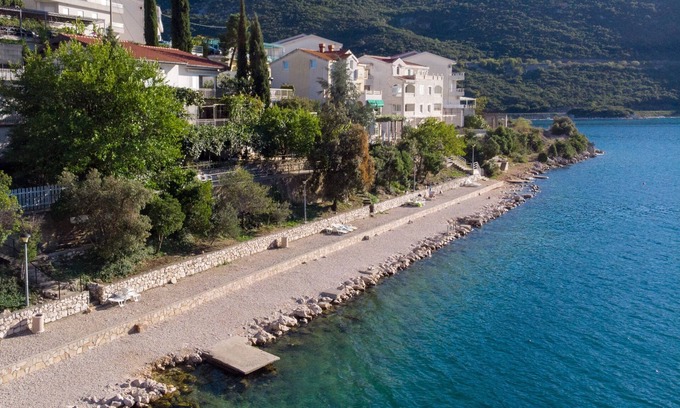Neum Apartment | Apartments Darden - Studio Apartment with Terrace and Sea View A1
