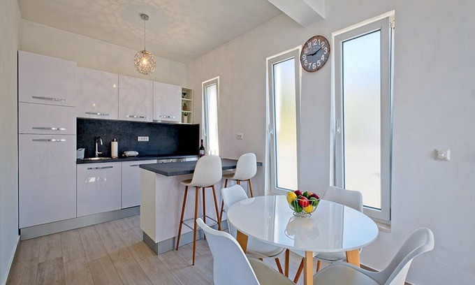 Brasina Apartment | Apartments Grljević - One Bedroom Apartment with Balcony and Sea View (A4)