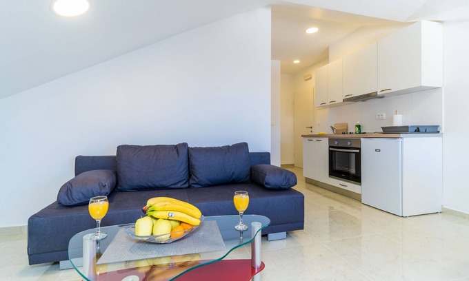 Zvekovica Apartment | Apartments Šmanjak - One Bedroom Apartment with City View