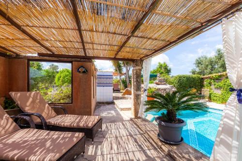 Son Macia Villa | App mit Dachterrasse Panoramablick