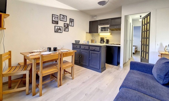 Saint-Martin-de-Belleville Apartment | Appartement fonctionnel et lumineux A proximité des pistes Balcon