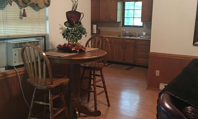 Chimney Rock Cabin | Appalachian 1Br Cabin Hot Tub on deck Cozy Getaway