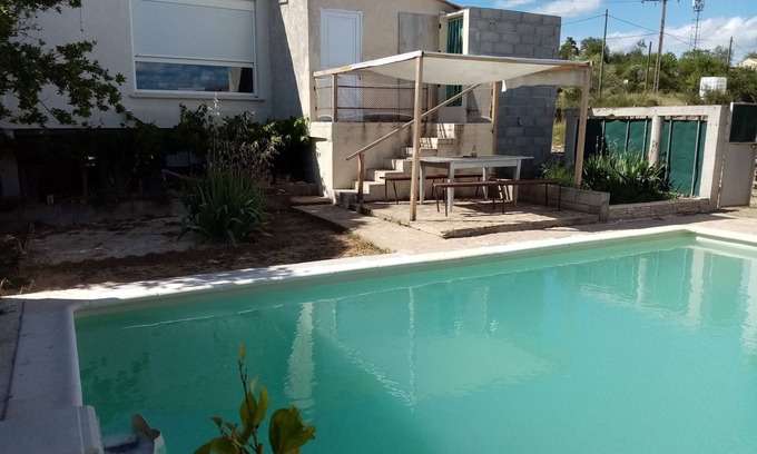 Saint-Ambroix Apartment | Apparently with swimming pool