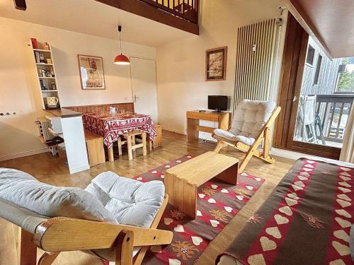 Le Planellet Apartment | Appart 2 pièces + mezzanine, 6 couchages, Megève, parking - FR-1-597-7