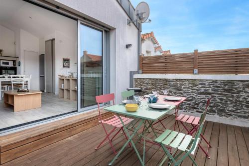 La Bernerie-en-Retz Apartment | Appart dans bourg a 230m de la plage - 4 pers