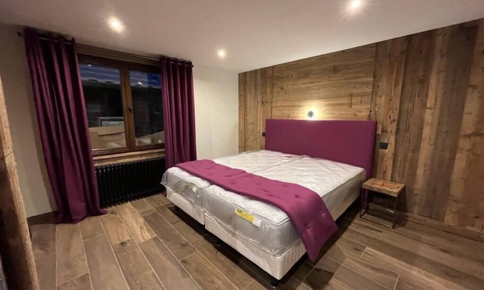 Le Bettex Apartment | Appart 3 Le Bettex piste view Mont Blanc - 5 bedrooms