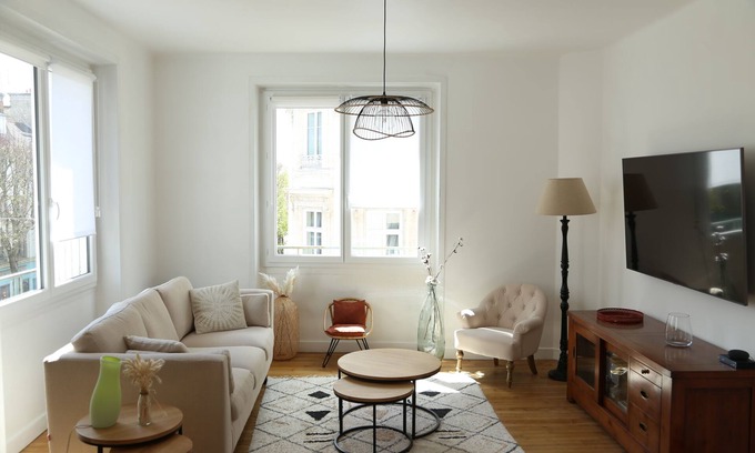 Lorient Apartment | Appart. Hypercentre, Spacieux et Lumineux - 3 Chambres