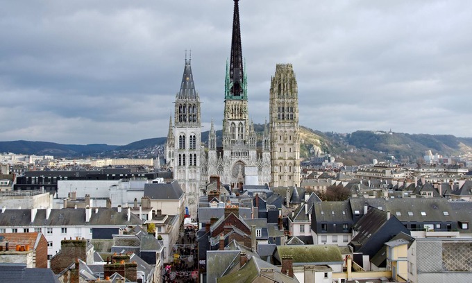 Quartier Vieux Marche-Cathedrale Apartment | Appart Rouen Centre - Rue des Bons Enfants