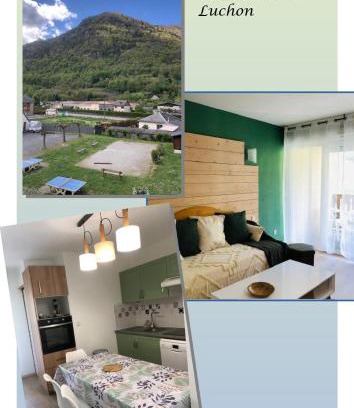 Bagneres-de-Luchon Apartment | appart T 3 Bagnères-de-Luchon vue montagne - piscine mi juin