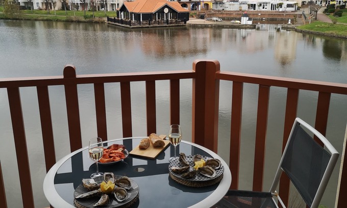 Bourgenay Apartment | Appart.t2 Avec vue lac ,150m de la Mer. Dans Village de Vacances 5 Piscines