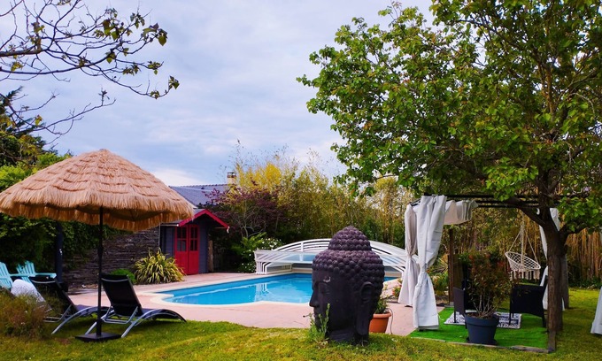 Les Garennes-sur-Loire Apartment | Appartement La Petite Musardière Avec Piscine