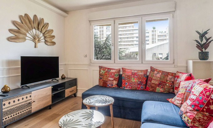 Billancourt–Rives de Seine Apartment | Appartement Palm'Or - Welkeys