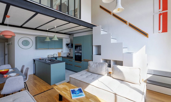 Le Pre-Saint-Gervais Apartment | Appartement Jacquard - Welkeys