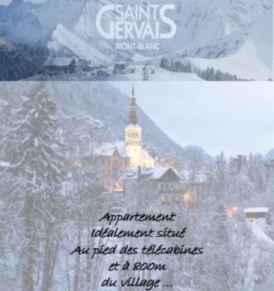 Saint-Gervais-les-Bains Apartment | Appartement T2+cabine indépendante au départ des télécabines Saint-Gervais/Bettex/Mont d’Arbois