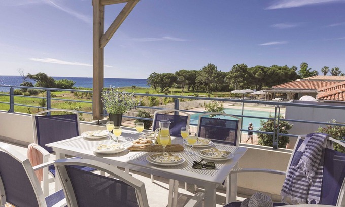 Poggio-Mezzana Condo | Appartement à 150m de la Plage | Accès Piscine