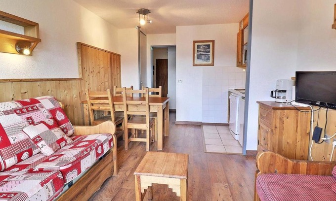 La Perriere Apartment | Appartement à La Tania, 25m², 4 pers, skis aux pieds, proche centre et remontées mécaniques - FR-1-182A-16