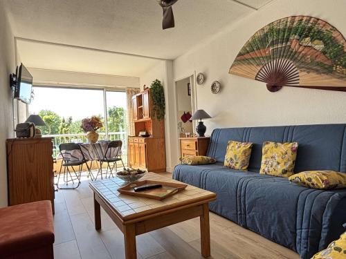 Argeles Plage Apartment | Appartement 2 pièces/cabine, près de la plage avec loggia - Parking privé, TV, lave-linge & lave-vaisselle - FR-1-225-85