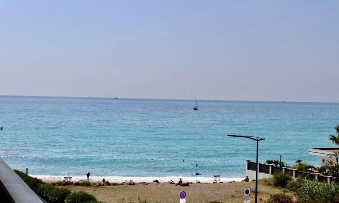 Villeneuve Loubet Beach Apartment | Appartement 2P. avec vue mer et climatisation, Villeneuve-Loubet Plage - FR-1-252A-107