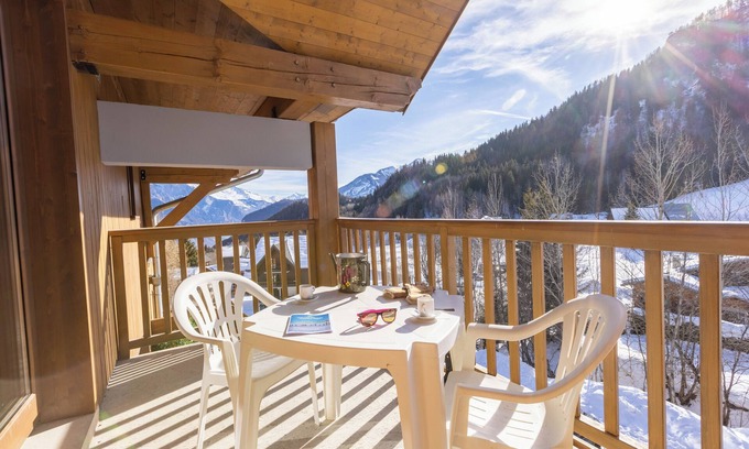 Les Bottieres Condo | Appartement Agréeable | Sauna | 50m des Remontées