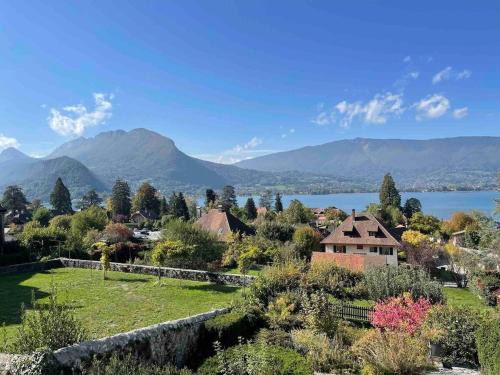 Talloires-Montmin Apartment | Appartement avec Jardin & vue Lac Talloires (15' Annecy)