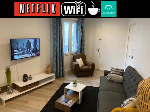 Cholet Apartment | Appartement Cholet les Halles coté jardin