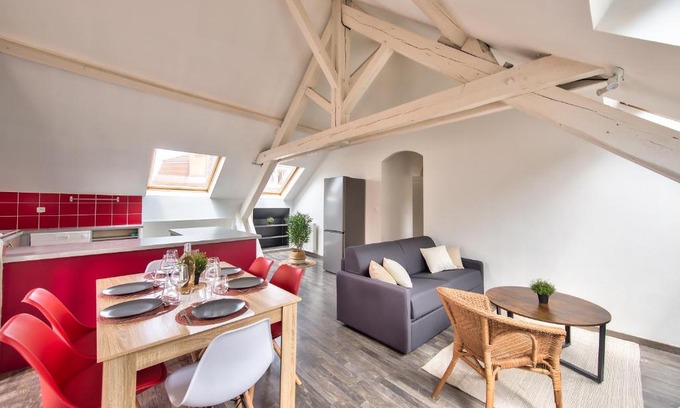 Chalon-sur-Saone Apartment | Appartement Cosy Chalon - Calme & Chaleureux