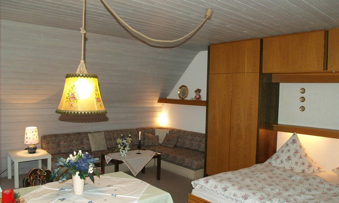 Uehlingen-Birkendorf Apartment | Appartement 1 mit Dusche/WC, Kochnische und Balkon