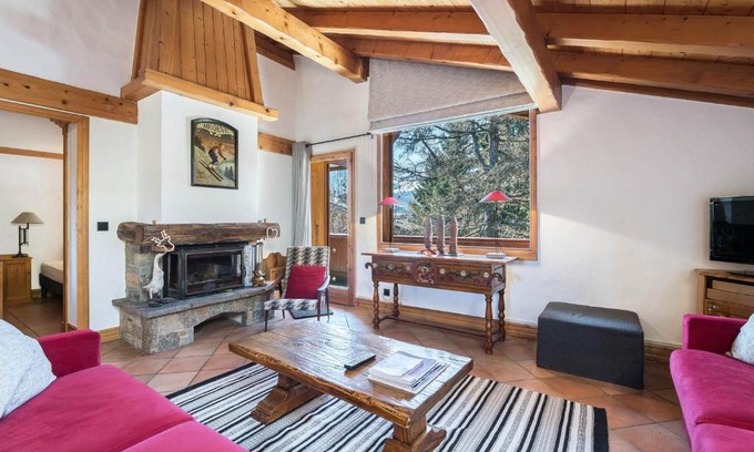 Megeve Apartment | Appartement Duplex 3 Chambres à Megève - Proche Centre et Télécabine - Tout Confort - FR-1-453-49