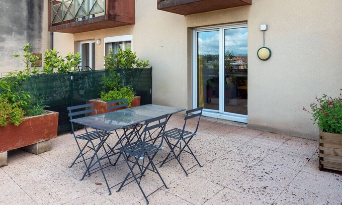Brive-la-Gaillarde Apartment | ★ Appartement Lumineux ★ Garage ★ Terrasse