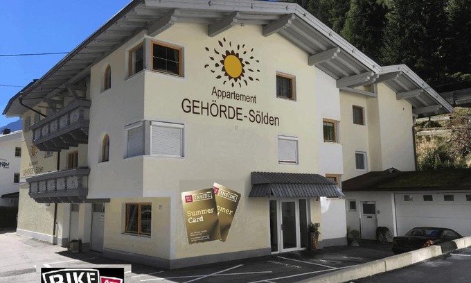 Soelden Apartment | Appartement Gehörde-Sölden inklusive Summercard