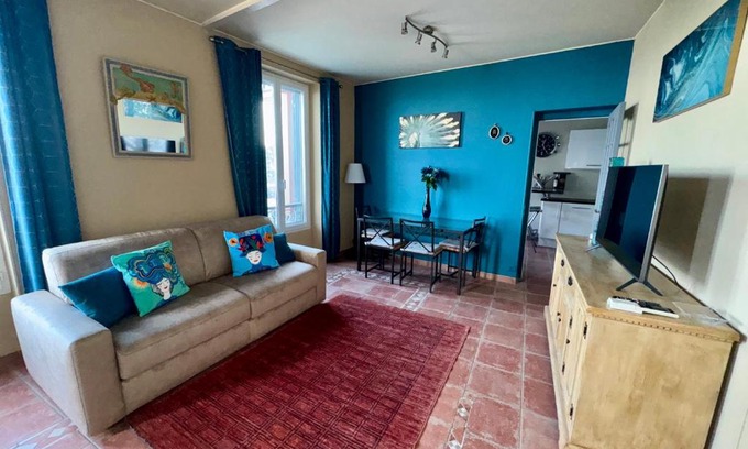Cap d'Ail Apartment | Appartement Jardin exotique