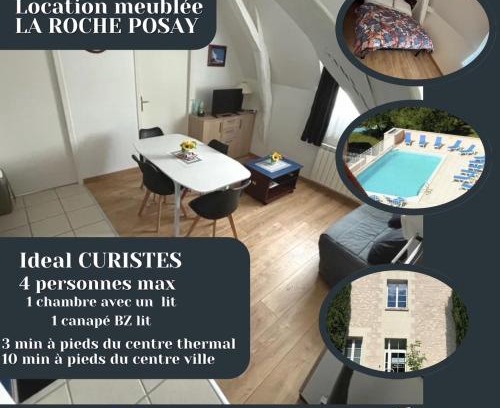 La Roche-Posay Apartment | Appartement piscine cure thermale