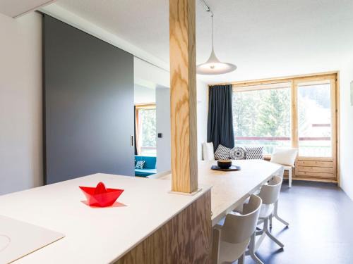 Arc-1800 Apartment | Appartement Rénové, Ski aux Pieds, Sud, 2 Balcons, 3 Pièces + Cabine, Village du Charvet, Arc 1800 - FR-1-346-317