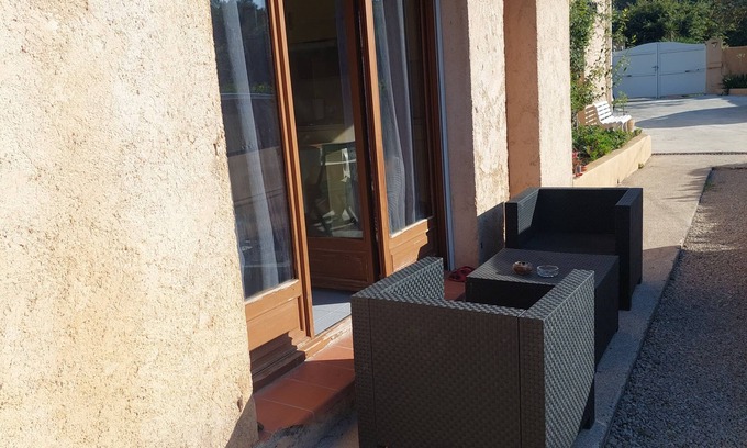 Le Tignet House | Appartement rez Chaussée de Villa de Plein Pied
