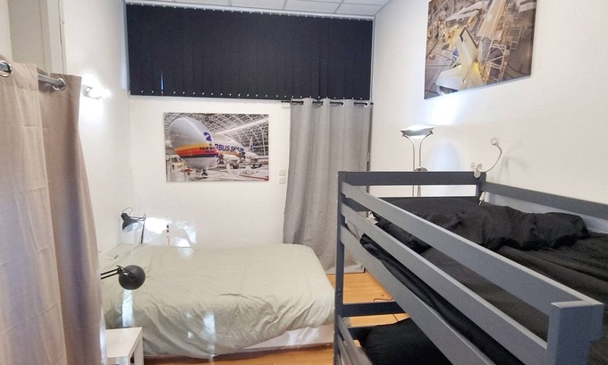 Saouzelong - Rangueil Apartment | Appartement T2 bis Esprit industriel aerospatial - Toulouse La ville Rose