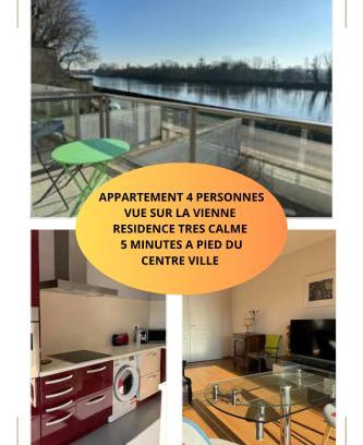 Chinon Apartment | Appartement T3 bord de la Vienne