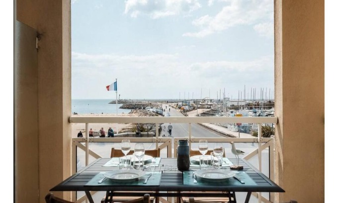 La Turballe Apartment | Appartement vue mer & port à La Turballe
