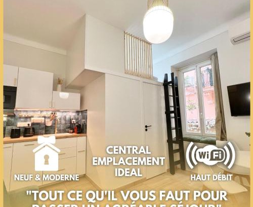 Cap d'Ail Apartment | Appartements neuf - Frontière de Monaco - clim - WIFI