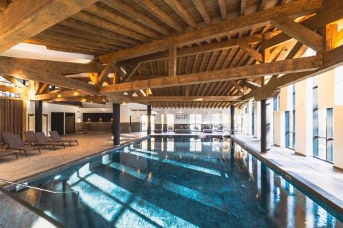 Megeve Apartment | Apparthotel L'éclat des Veriaz à Megève- Praz sur Arly - MEGEVE avec PISCINE SPA