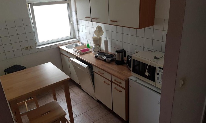 Krakvitz Apartment | Appartment mit Küche und Bad