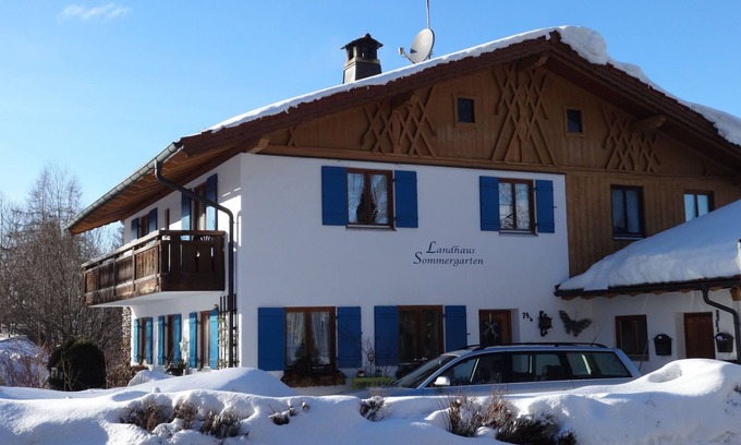 Bad Bayersoien Apartment | Appealing apartment in Bad Bayersoien with balcony