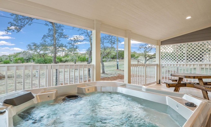 Fredericksburg Cabin | Appian Way Maltese Cottage 1 Bedroom Cabin by RedAwning