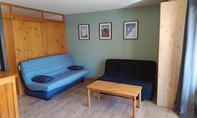 Saint-Jean-dʼAulps Apartment | APPT 4-6 PERS 28m2 tout équipé, 30m des pistes