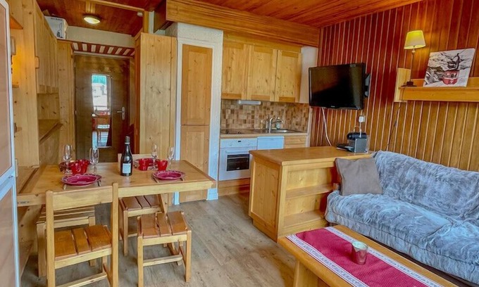Val-d'Isere Apartment | Apt with balcony and beautiful view in Val-d'Isère