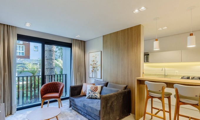 Centro Apartment | Apt With Balcony in the Heart of Gramado - Mlu0306