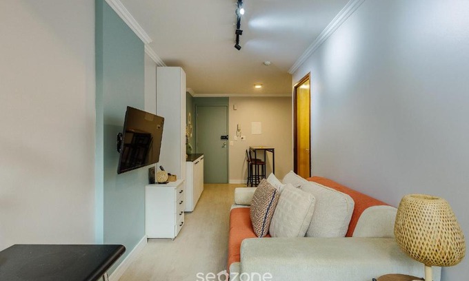 Sudoeste e Octogonal Apartment | Apto 1Q 350m do PQ. Bosque do Sudoeste - SVS0219