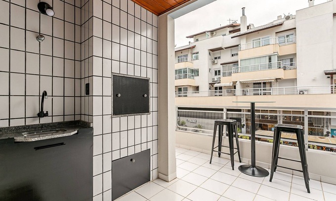 Jurere Apartment | Apto aconchegante no Open Shopping SBS106